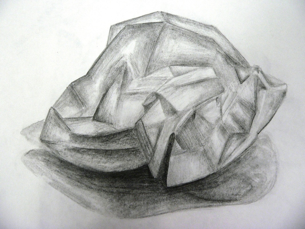 Featured image of post How To Draw A Crumpled Paper We had to draw a crumpled ball of paper in order to learn how to observe light and shadow on a complex object
